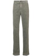 Massimo Alba Slim Fit Trousers - Green