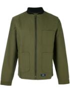 Bleu De Paname Zipped Jacket, Men's, Size: Medium, Green, Cotton