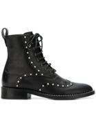Jimmy Choo Hanah Pearl Embellished Boots - Black