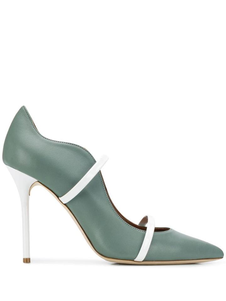 Malone Souliers Maureen Stiletto Pumps - Blue