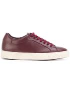 Paul Smith Perforated Lace-up Sneakers - Red