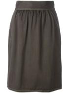 Fendi Pre-owned High Waist Skirt - Brown