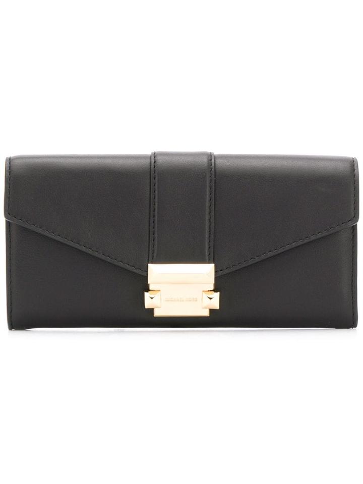 Michael Michael Kors Envelope Chain Wallet - Black