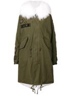 As65 Fur Trimmed Parka - Green