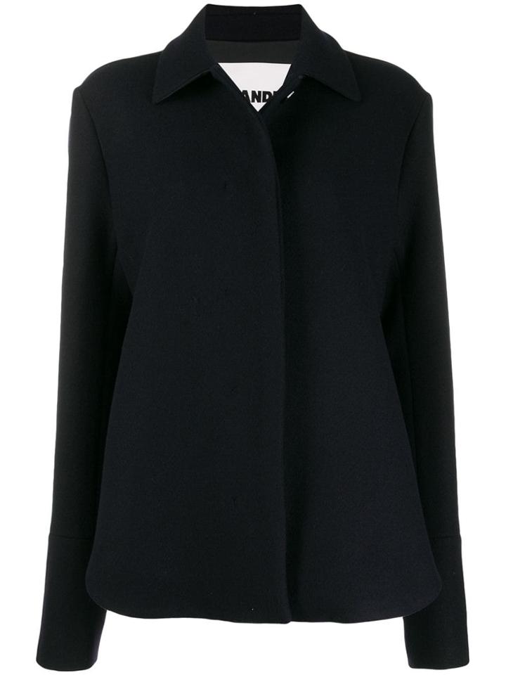 Jil Sander Oversized Boxy Jacket - Blue