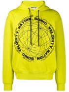Mcq Alexander Mcqueen Graphic Print Hoodie - Yellow