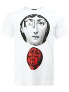 Comme Des Garçons Homme Plus Comme Des Garçons Homme Plus X Fornasetti Print T-shirt, Men's, Size: Medium, White, Cotton