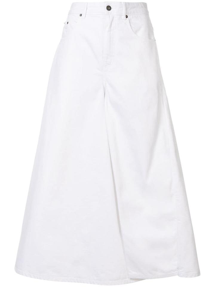 Y/project Wide Leg Jeans - White