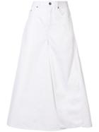 Y/project Wide Leg Jeans - White