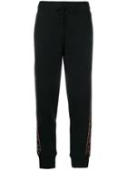 Polo Ralph Lauren Logo Stripe Track Trousers - Black