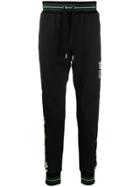 Dolce & Gabbana Floral Track Pants - Black