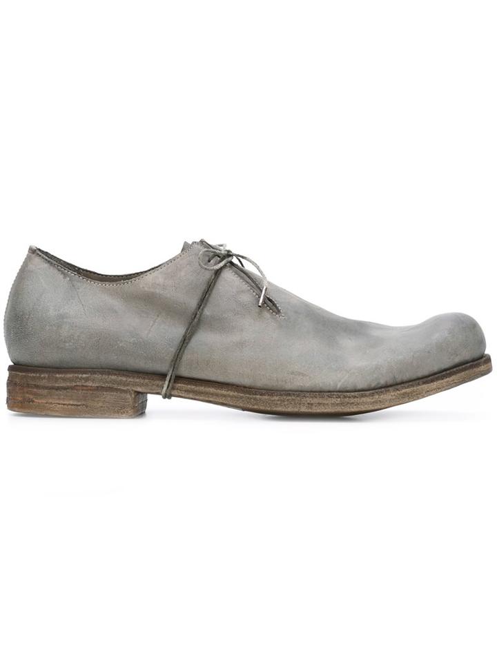 A Diciannoveventitre Round Toe Derby Shoes
