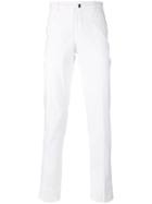 Incotex Creased Trousers - White