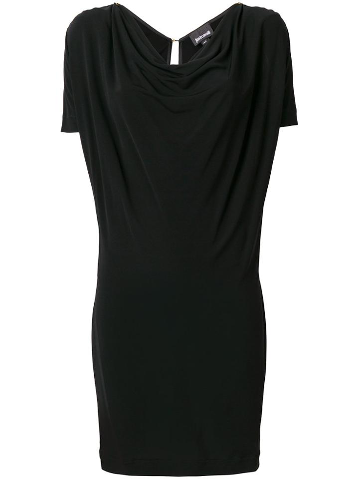 Just Cavalli Scoop Neck Dress - Black