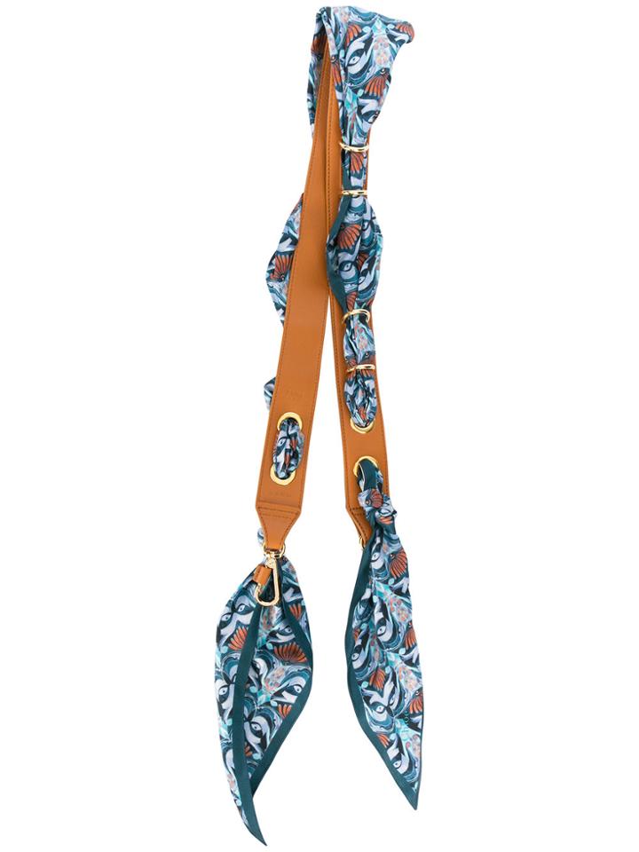 Chloé Scarf Strap - Blue