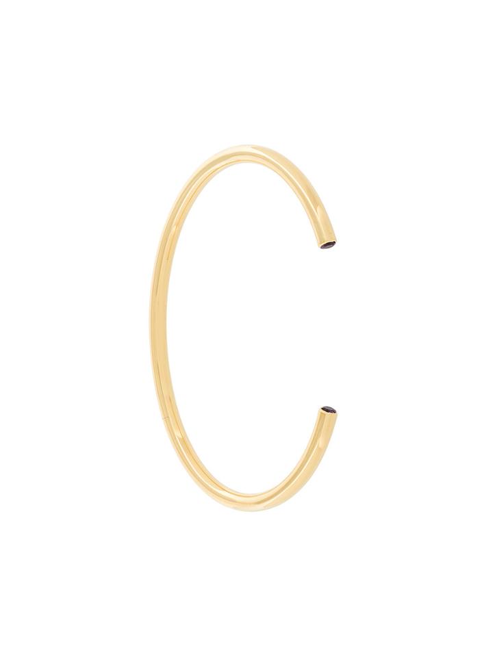 Maria Black Serendipity Gem Bangle - Metallic