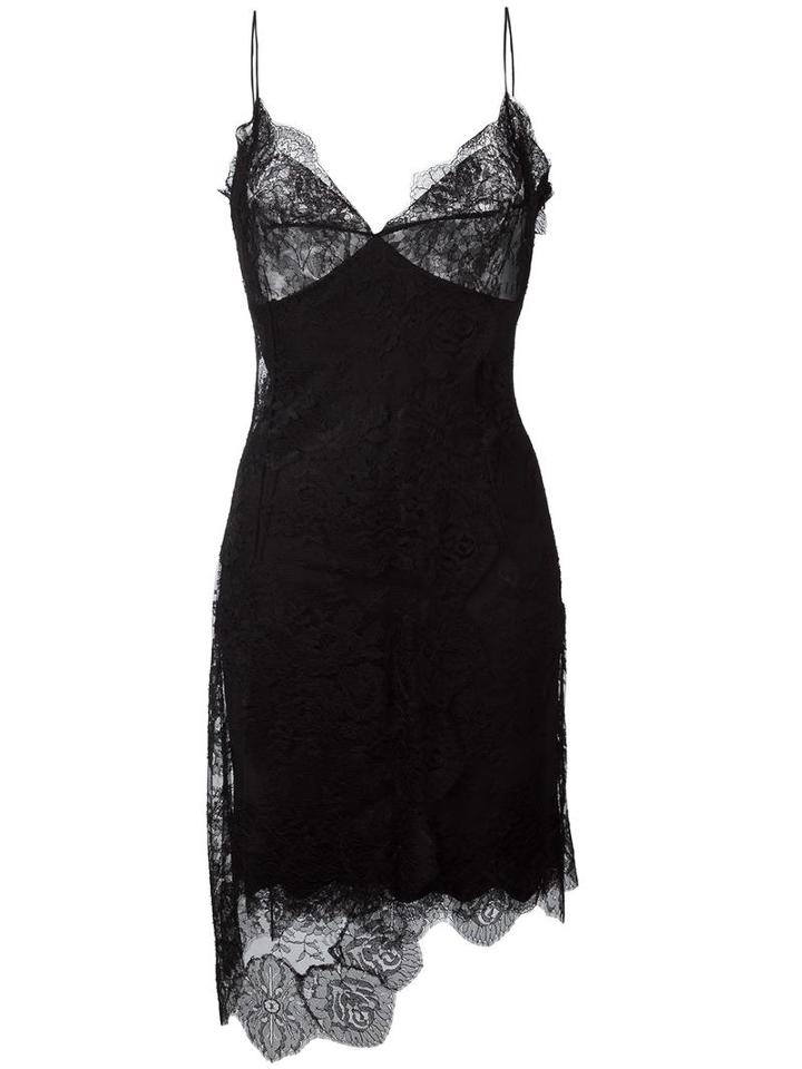 Ermanno Scervino Lace Short Dress, Women's, Size: 42, Black, Polyamide/spandex/elastane/silk