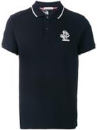 Moncler Logo Crest Polo Shirt - Blue