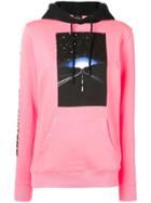 Marcelo Burlon County Of Milan 'close Encounters' Hoodie - Pink