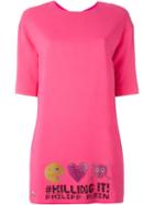 Philipp Plein 'killing It' T-shirt Dress