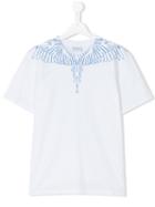 Marcelo Burlon County Of Milan Kids Lagunas Bravas T-shirt, Boy's, Size: 14 Yrs, White