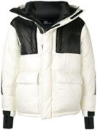 Moncler Grenoble Padded Hooded Coat - White