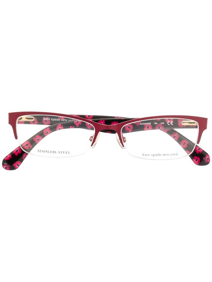 Kate Spade Alexanne Glasses - Red