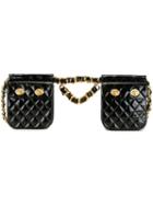 Chanel Vintage Double Quilted Bum Bag