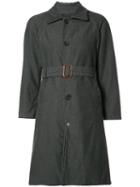 Engineered Garments Classic Midi Coat, Women's, Size: 0, Grey, Cotton/polyester/wool