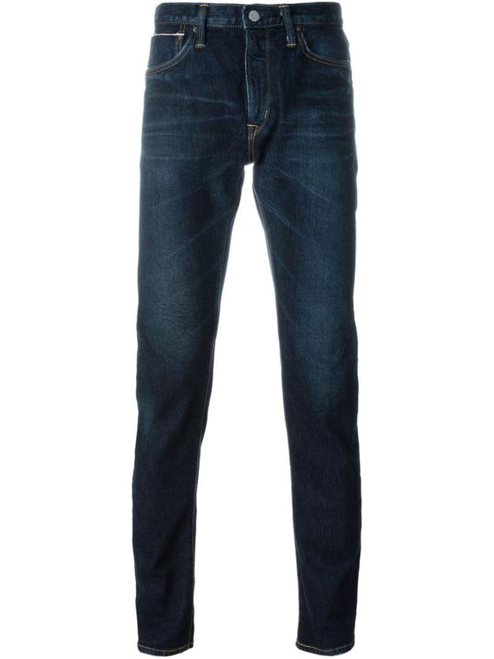 Edwin Ed-80 Slim Tapered Jeans, Men's, Size: 31, Blue, Cotton/polyurethane
