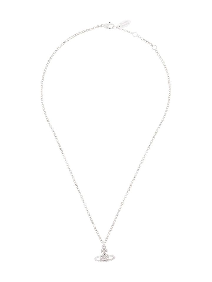 Vivienne Westwood Mayfair Bas Relief Pendant Necklace - Silver