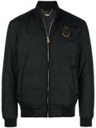 Billionaire Zipped Bomber Jacket - Black