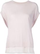 Vince Layered Hem Knit Top