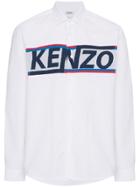 Kenzo Logo Knitted Shirt - White