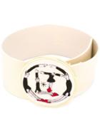 Olympia Le-tan Embroidered Buckle Belt