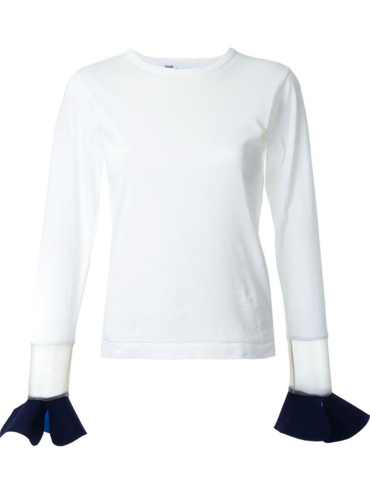 Toga Ruffled Cuff Longsleeved Jersey