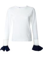 Toga Ruffled Cuff Longsleeved Jersey