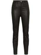 Sprwmn Skinny Leather Trousers - Black