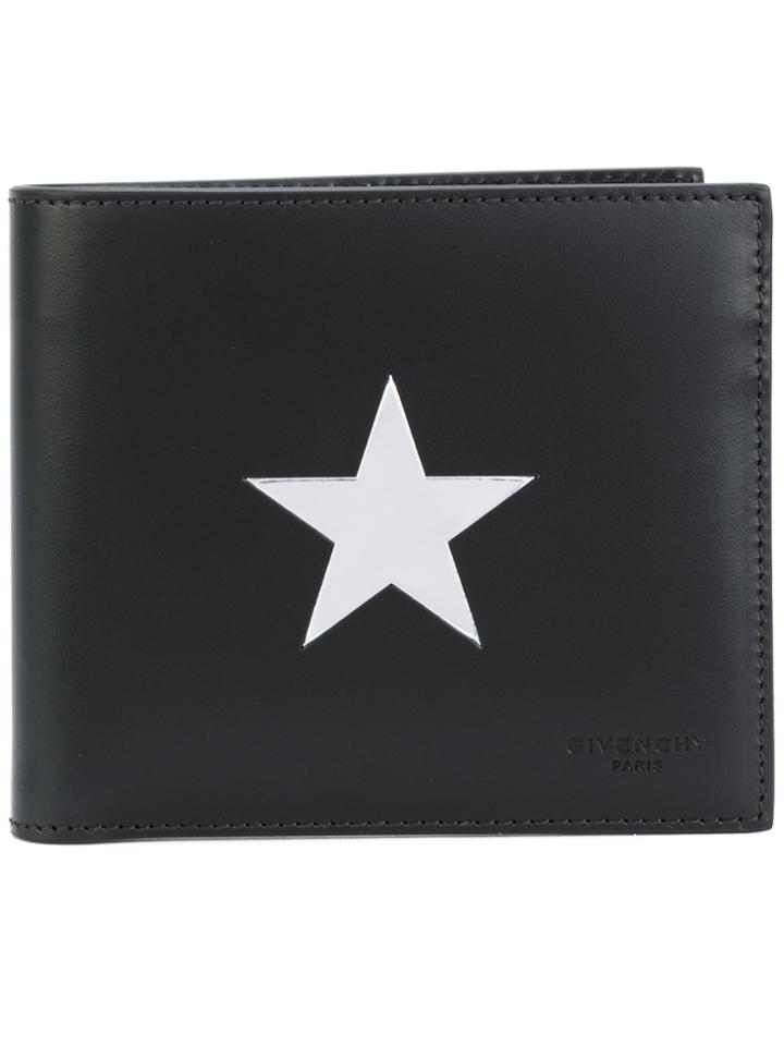Givenchy Star Foldover Cardholder - Black