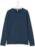 Sun 68 Kids Plain T-shirt - Blue