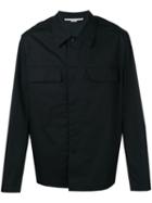 Stella Mccartney - Chest Pocket Shirt - Men - Cotton - 48, Black, Cotton