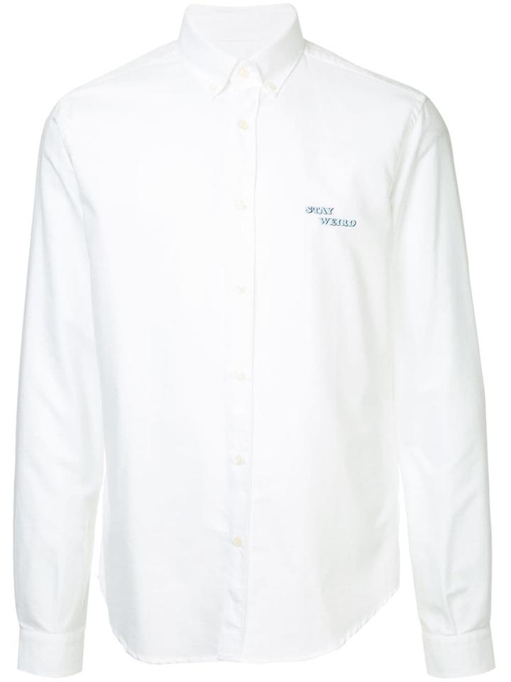 The Goodpeople Stay Weird Shirt - White