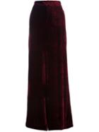 Etro Wide Leg Trousers, Women's, Size: 44, Red, Silk/viscose
