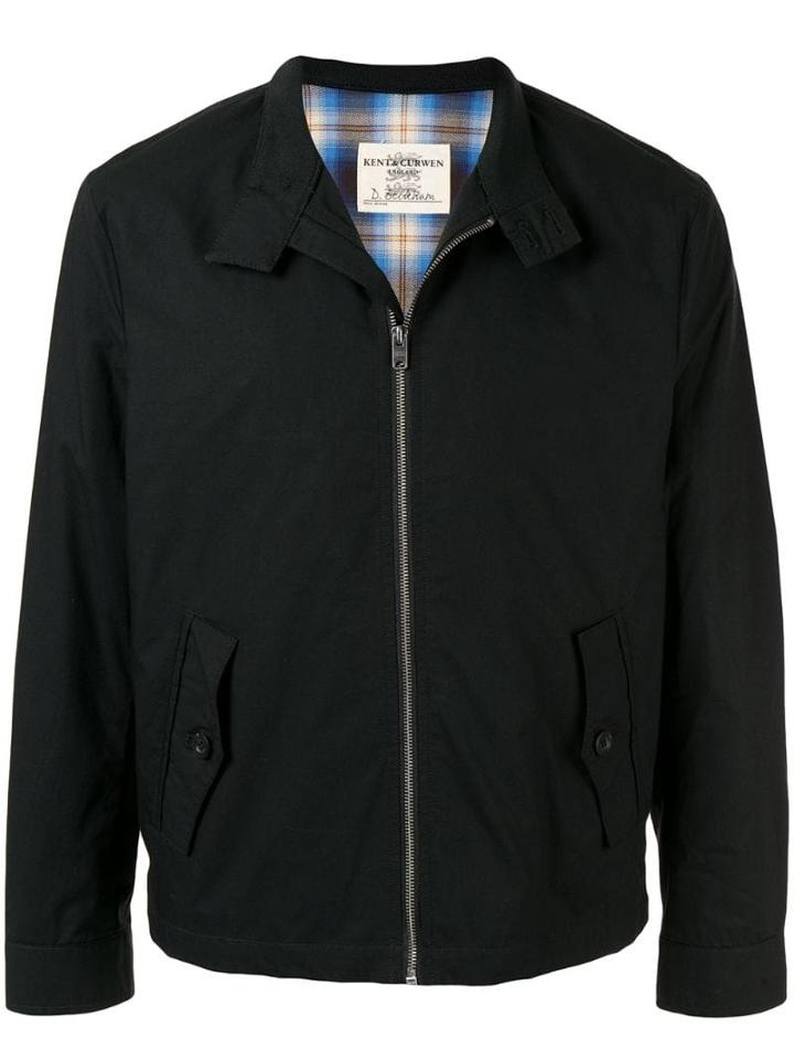 Kent & Curwen Tab Collar Jacket - Black
