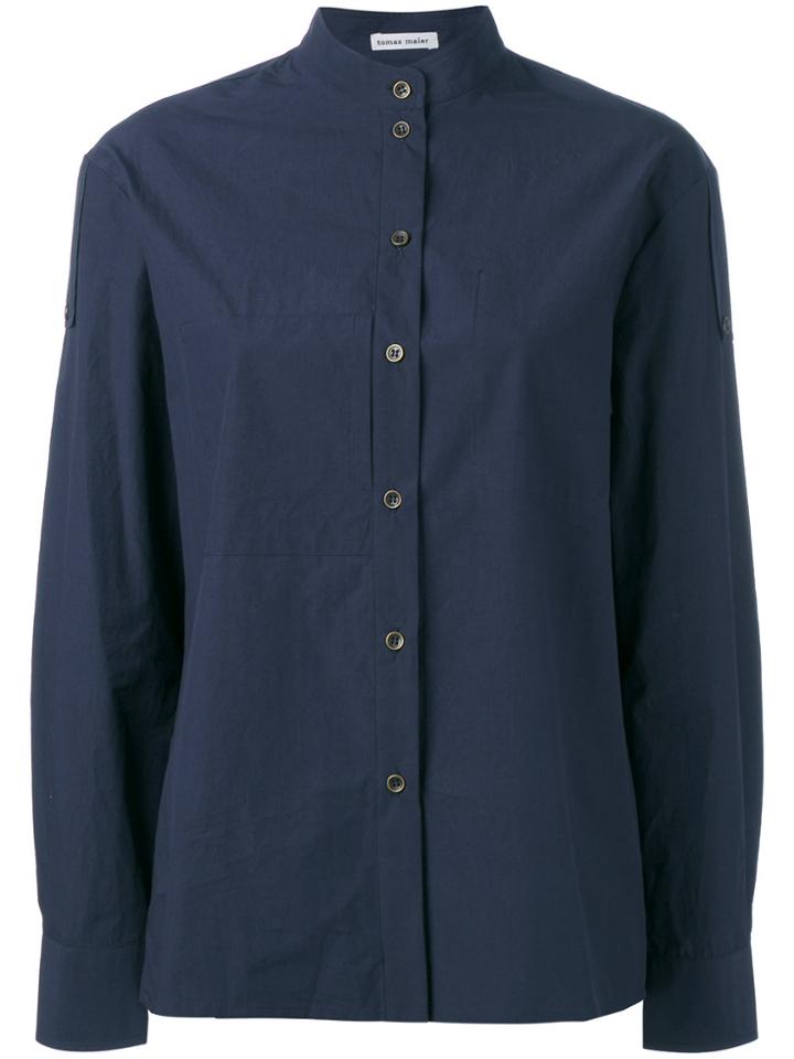 Tomas Maier Buttoned Shirt - Blue