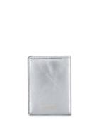 Common Projects Foldover Cardholder Wallet - Silver