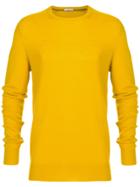 Paolo Pecora Round-neck Sweater - Yellow & Orange