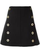Chloé Military Skirt, Women's, Size: 36, Virgin Wool/acetate/silk/cotton