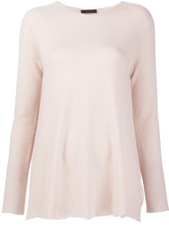 The Row Side Slit Jumper, Women's, Size: Small, Nude/neutrals, Cashmere/silk