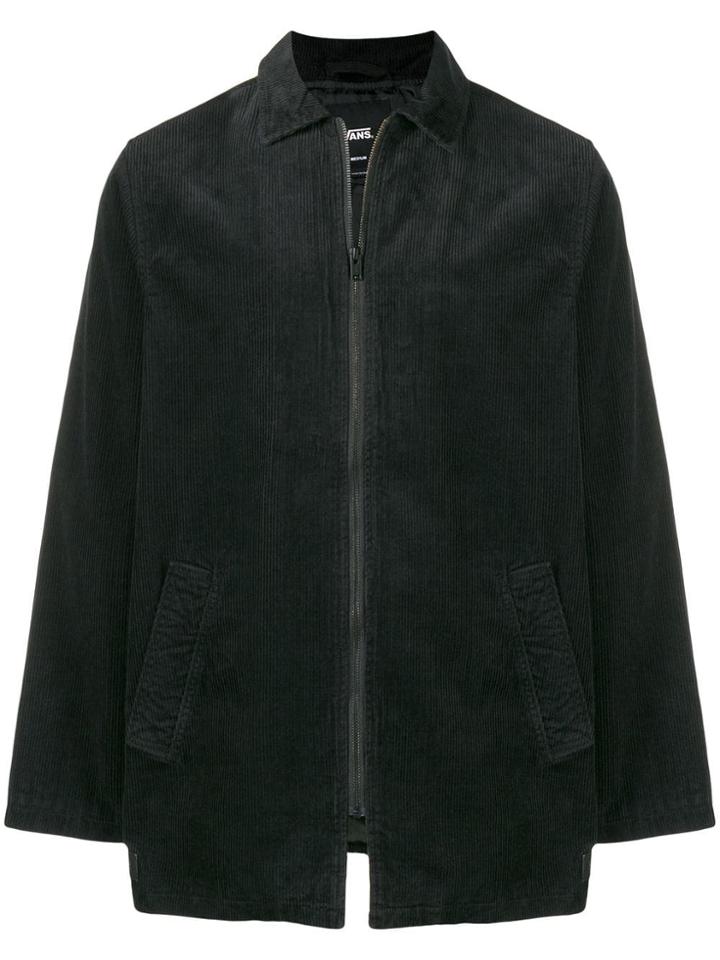 Vans Corduroy Zipped Up Jacket - Black